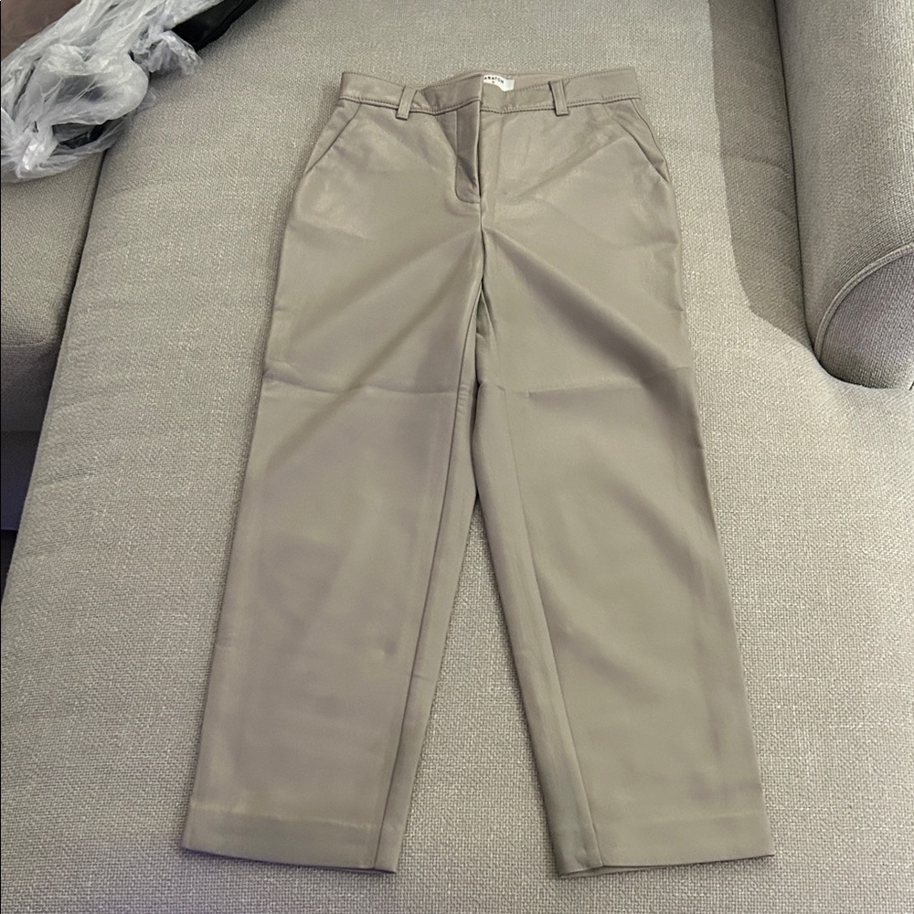 Aritzia Command Vegan Leather Pants